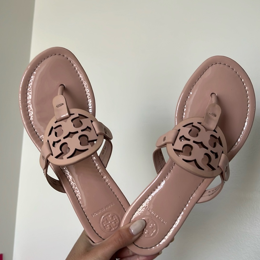 Tory Burch Light Pink Miller Sandals